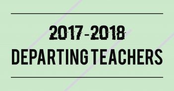 Departing Teacher Feature 2018