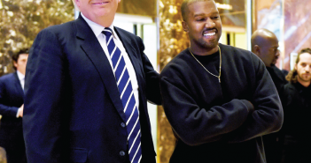 Kanye drifts West from politics