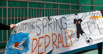 TSC hosts surprise filled spring pep rally