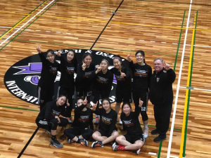 Varsity girls basketball team dominates for the first time at AISA