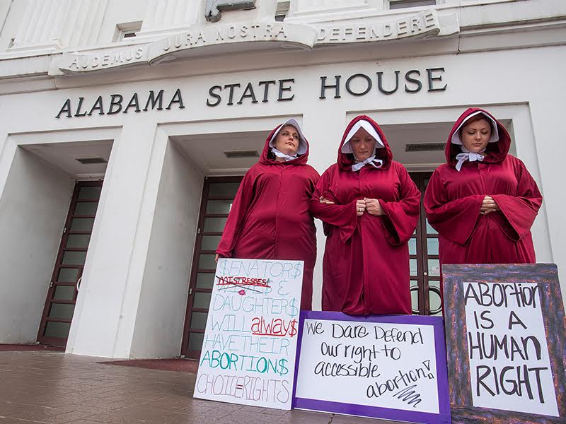 Outlawing of abortion in Alabama faces fierce opposition