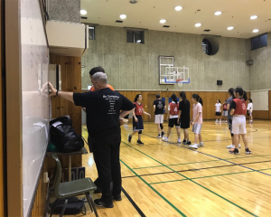 SIS athletes prepare for winter sports season in tryouts