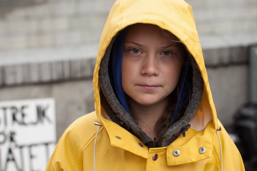 Greta Thunberg urges climate action