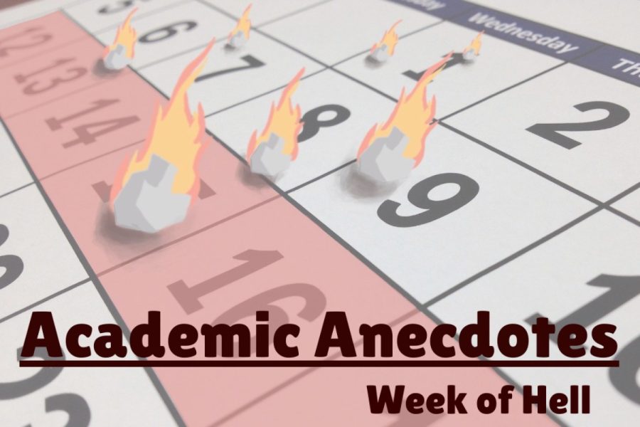 Academic Anecdotes: Week of hell