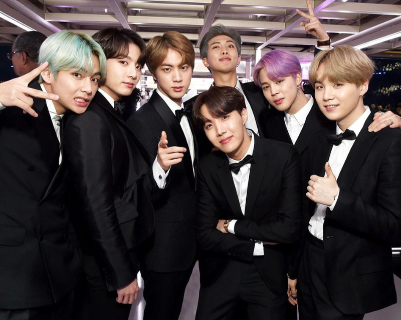 BTS at the Grammy Awards 2019