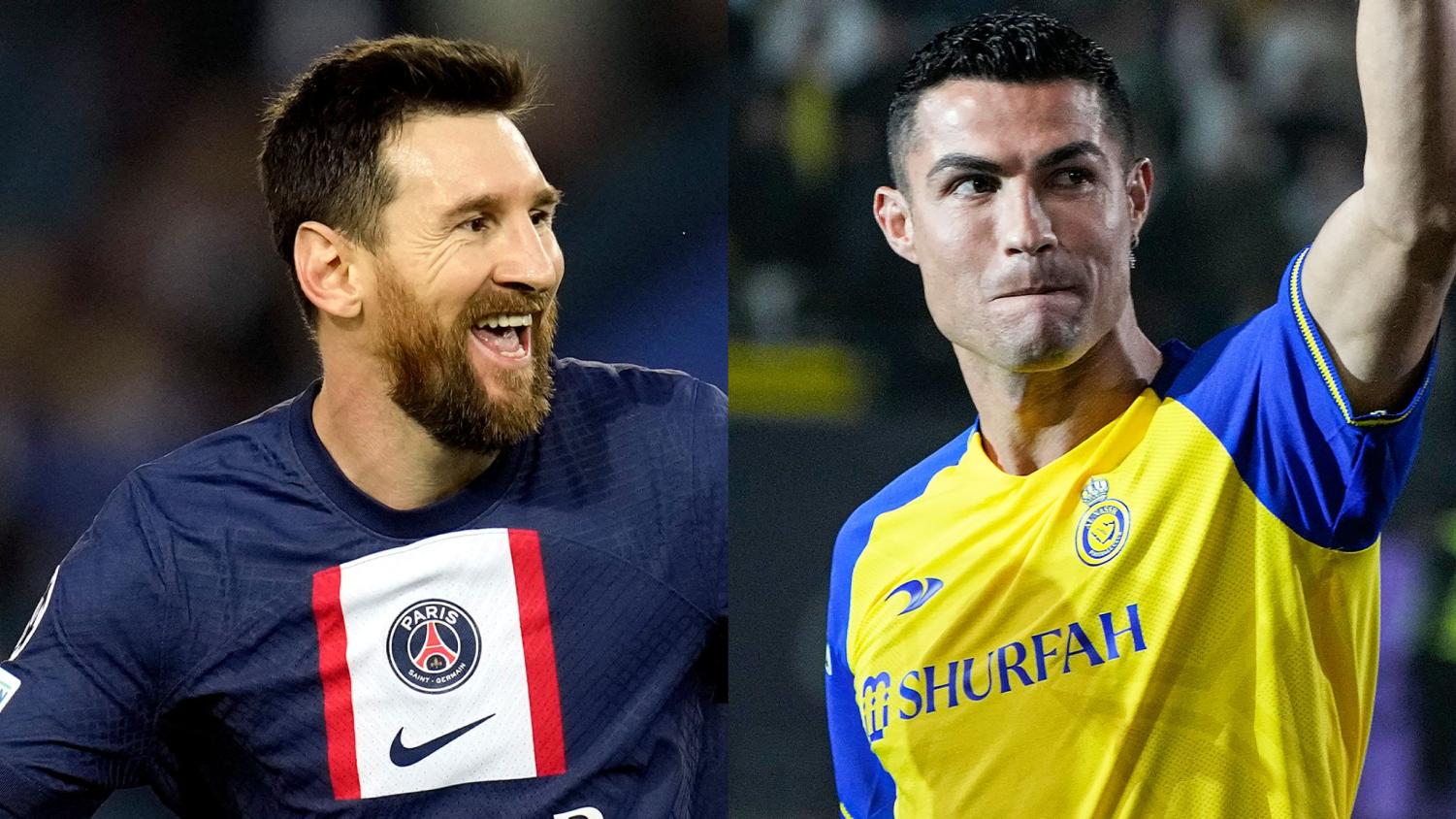 Messi and Ronaldo both score in Al Nassr vs