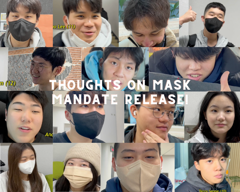 Interviews with SIS students about mask mandate release