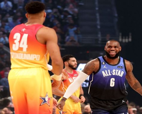 The NBA All-Star game between Team LeBron and Team Giannis took place on Feb. 19 in Vivint Arena at Salt Lake City, Utah.:https://www.silverscreenandroll.com/2023/2/19/23606735/team-lebron-james-vs-team-giannis-antetokounmpo-2023-nba-all-star-game-final-score-recap-stats