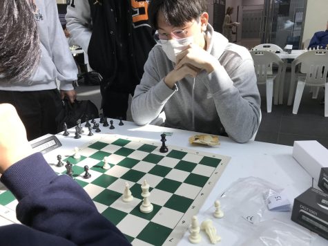 On April 6-7 and April 10-12 during office hours, the SIS Chess Club held chess tournaments in the high school atrium for students.