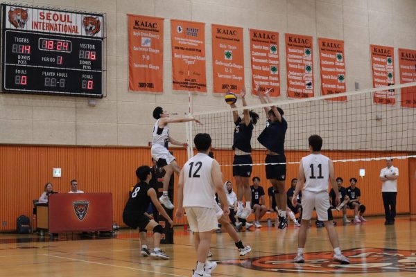 First volleyball home game brings disappointment