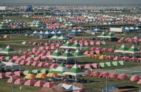South Korea, Saemangeum 2023 World Scout Jamboree campsite 
