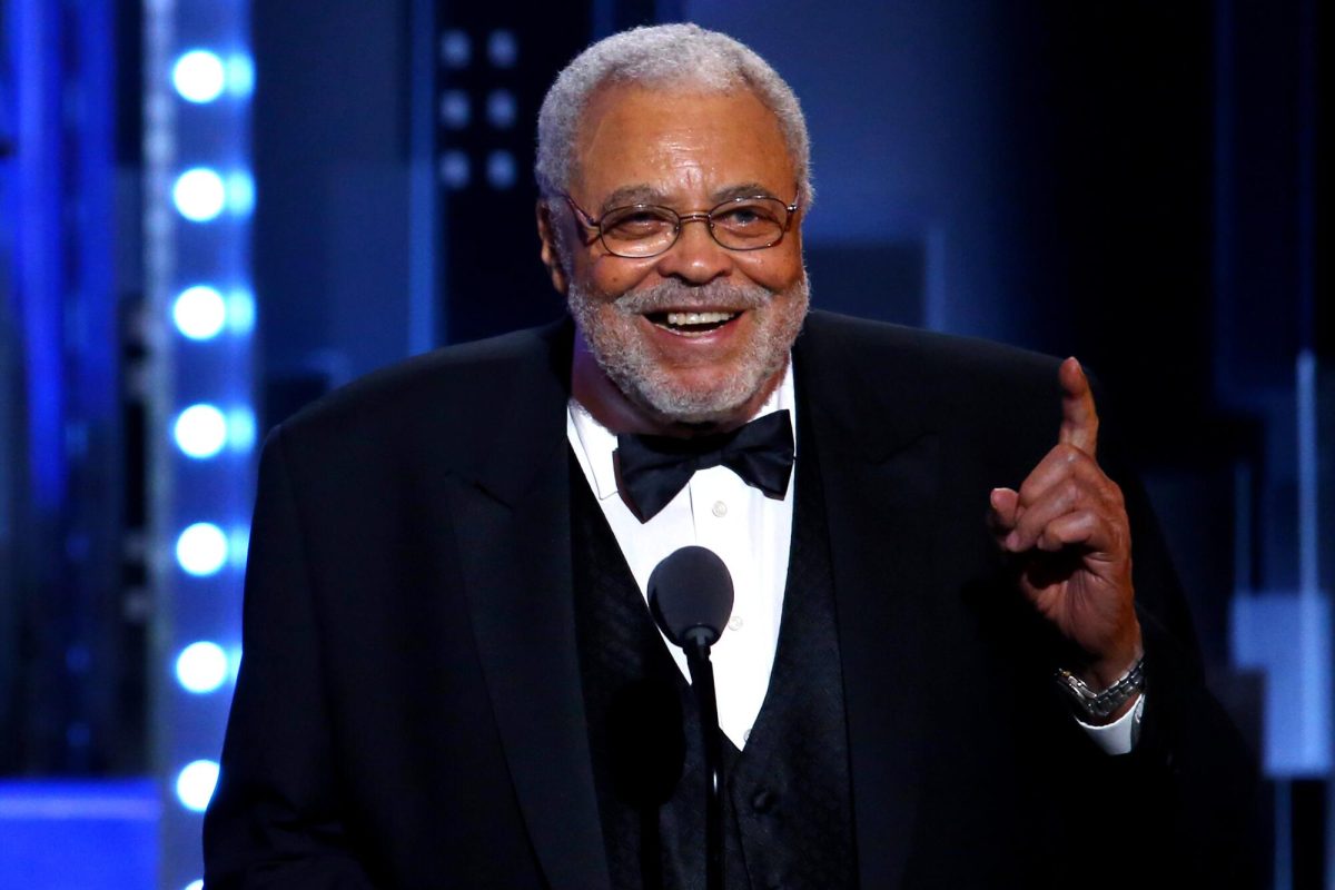 James Earl Jones, pictured accepting a special Tony Award for lifetime achievement in theater