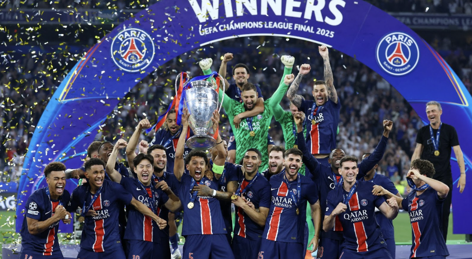 PSG wins the 2025 UEFA supercup 