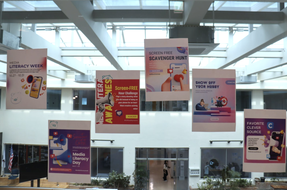 Posters promote Media Literacy Week
