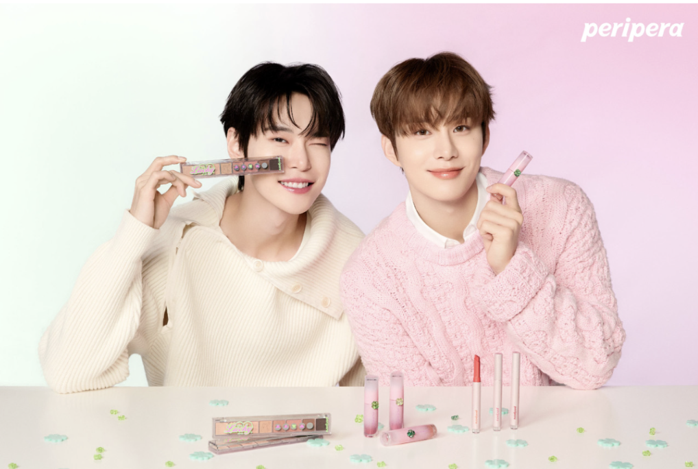 NCT Doyoung and Jungwoo for Peripera commercial 
