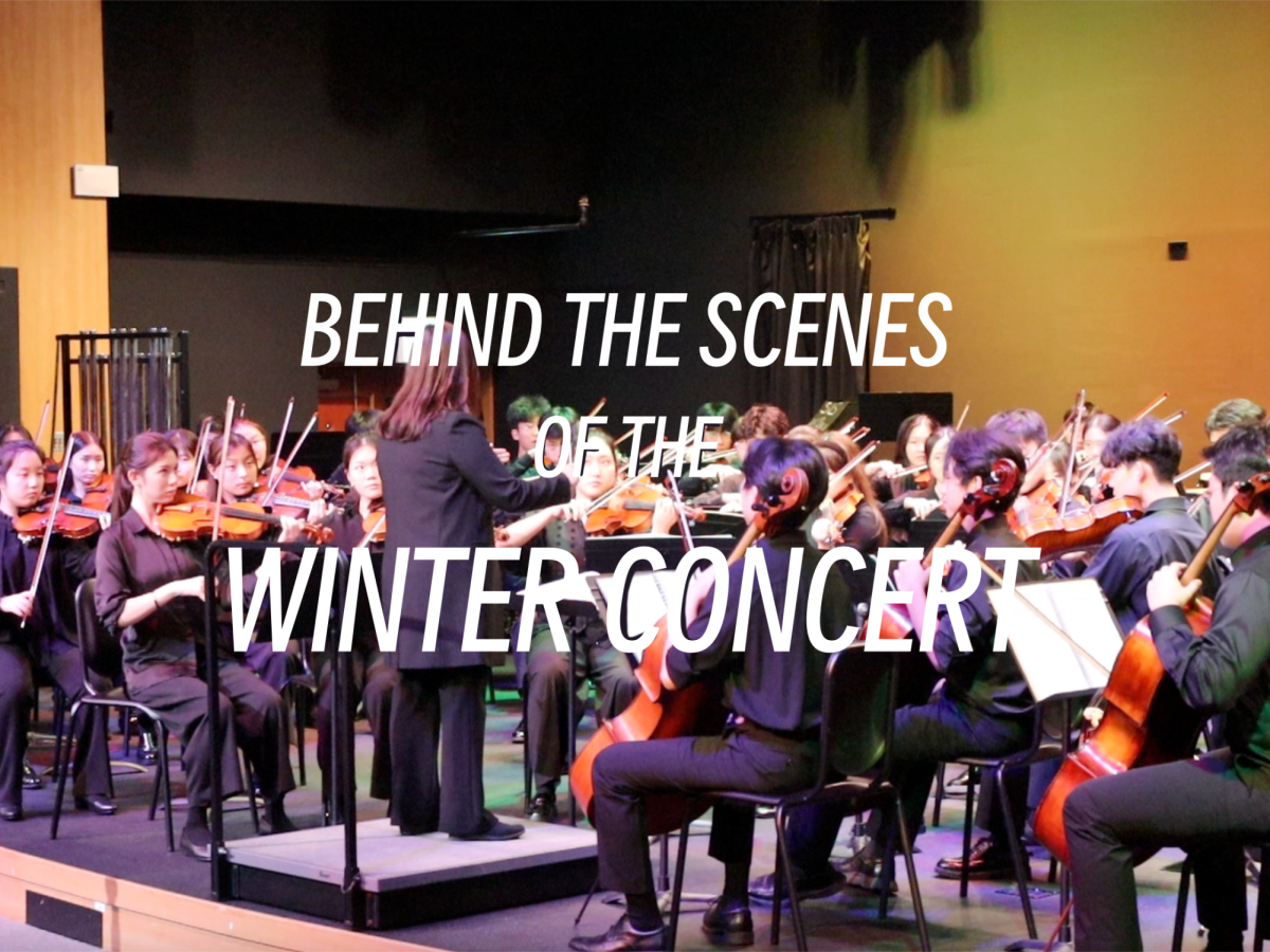 Behind the Scenes: SIS Winter Concert