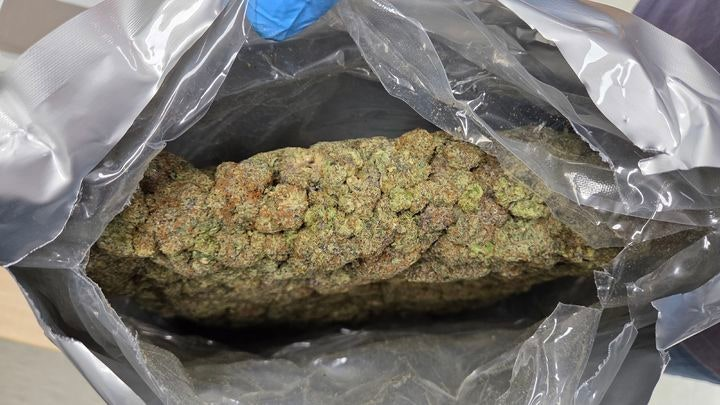 Officials identify marijuana inside of packaging 