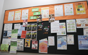 Every year, HSSC candidates campaign for their spot on the council.